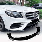 Mercedes E-class W213 2016-2023 Lame Avant Pare-chocs (pour AMG-Line / E43 AMG 2016-2019, Plastique) photo 1