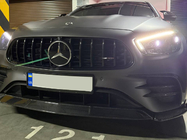 Mercedes E-class W213 2016-2023 Extensions de pare-chocs avant (pour AMG-Line 2020+, Carbone Sec) photo 12
