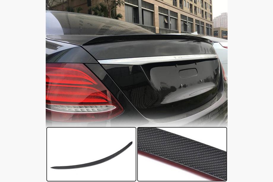 Mercedes E-class W213 2016-2023 Spoiler V6 (Carbone) Image