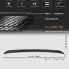 Mercedes E-сlass W213 2016-2023 Casquette de Spoiler (Carbone) photo 5