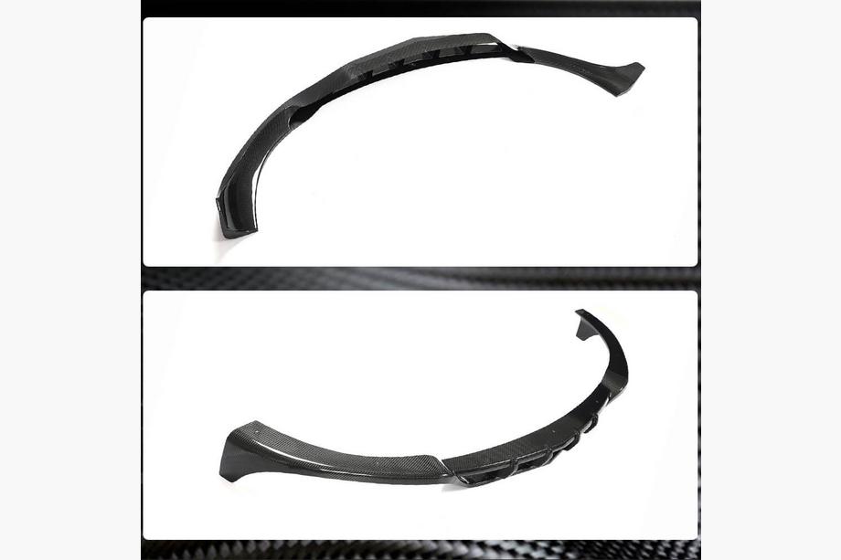 Mercedes E-class W213 2016-2023 Lame avant V2 pour E63 AMG 2016-2019 Carbone Photo 4