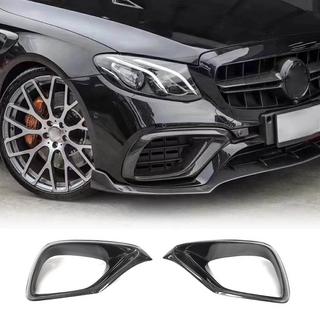 Caches de Pare-chocs Avant en Carbone pour E63 AMG 2016-2019 photo 1