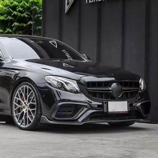 Caches de Pare-chocs Avant en Carbone pour E63 AMG 2016-2019 photo 2