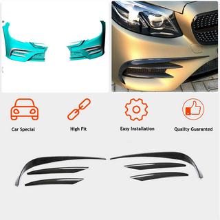 Extensions de Pare-chocs Avant V1 (pour E43 AMG 2016-2019, Carbone) photo 2