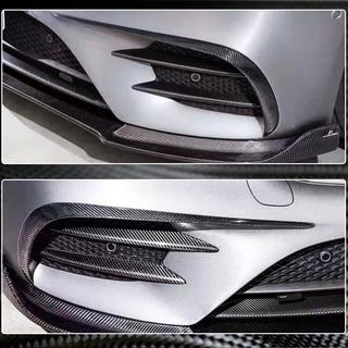 Extensions de Pare-chocs Avant V1 (pour E43 AMG 2016-2019, Carbone) photo 4