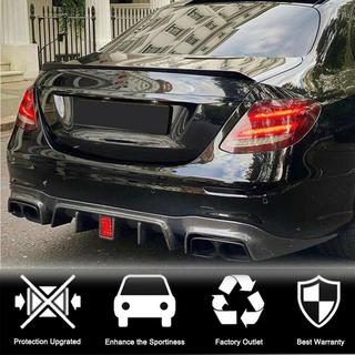 Diffuseur arrière avec sorties V2 (pour AMG/AMG-Line 2016-2019, Carbone) photo 3