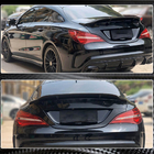 Mercedes CLA C117 2013-2019 Spoiler V4 (SD, Carbone) photo 5
