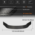 Mercedes CLA C117 2013-2019 Spoiler V4 (SD, Carbone) photo 6