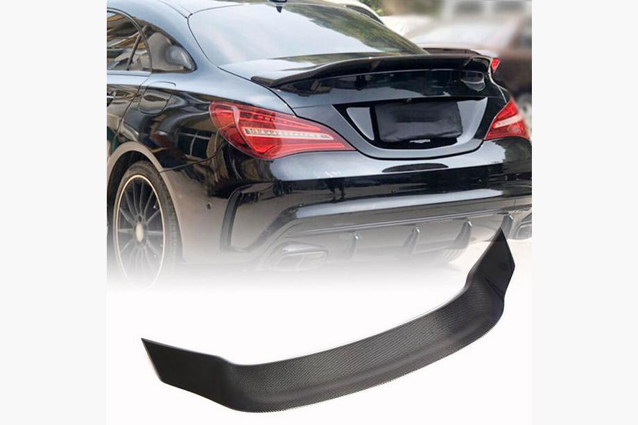 Mercedes CLA C117 2013-2019 Spoiler V4 (SD, Carbone) Image