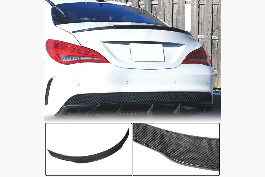 Mercedes CLA C117 2013-2019 Spoiler V5 (SD, Carbone) Image