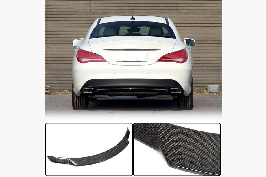 Mercedes CLA C117 2013-2019 Spoiler V7 (SD, Carbone) Image