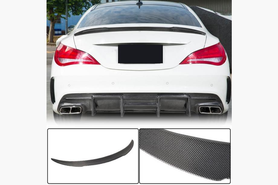 Mercedes CLA C117 2013-2019 Spoiler V8 (SD, Carbone) Image