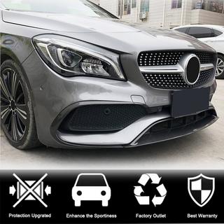 Lame avant de pare-chocs (pour AMG-Line SD 2017-2019, Carbone) photo 3