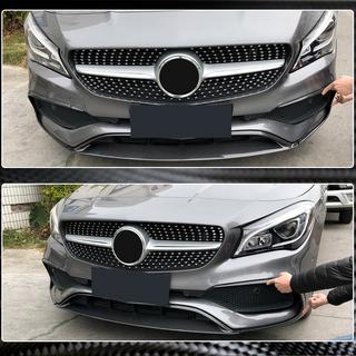 Lame avant de pare-chocs (pour AMG-Line SD 2017-2019, Carbone) photo 4