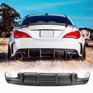 Diffuseur de pare-chocs arrière V1 pour AMG-Line / CLA45 AMG, Carbone photo 1
