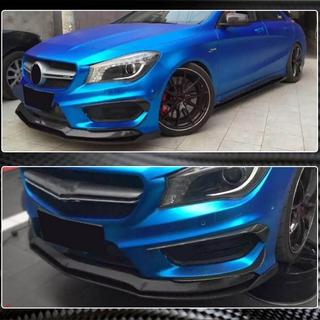 Lame de Pare-chocs Avant Lip (pour CLA45 AMG SD 2013-2015, Carbone) photo 4