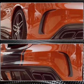 Couvre Pare-chocs Arrière V1 (pour AMG-Line / CLA45 AMG SD, Carbone) photo 4