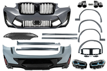 BMW X4 G02 2018- Kit carrosserie facelift pour X4M F98 2024 photo 1