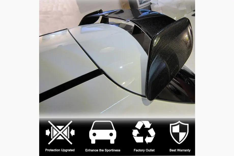 Mercedes A-class W176 2012-2018 Aileron V1 (pour HB, Carbone) Photo 2