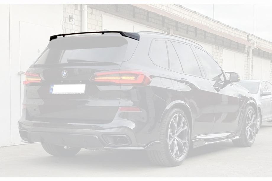 BMW X5 G05 2019–2026 Spoiler de vitre arrière V7 (Noir Brillant) Image
