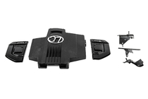 Toyota Land Cruiser Prado 250 2023- Cache moteur décoratif photo 4