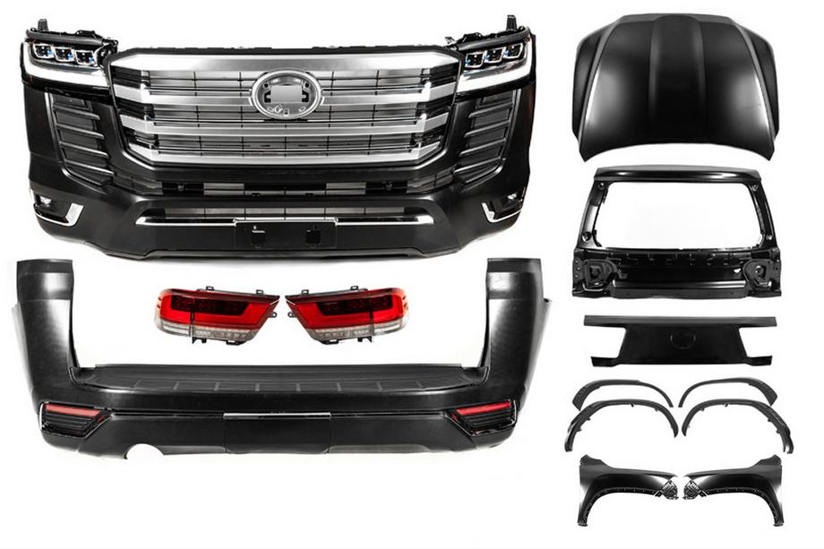 Toyota Land Cruiser 200 2007-2021 Kit restylage vers LC 300 High-Line (Kit Standard) Photo 2