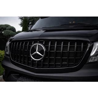 Calandre Avant Panamericana GT Panamericana Noir (2013-2018) Mercedes Sprinter W906 2006–2018 photo 1