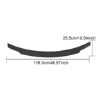 Mercedes A-class W177 2018- Aileron V3 (pour SD, Carbone) photo 5