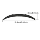 Mercedes A-class W177 2018- Spoiler V5 (pour SD, Carbone) photo 5