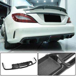Diffuseur de Pare-chocs Arrière (pour Base/CLS63 AMG 2015-2018, Carbone) photo 2