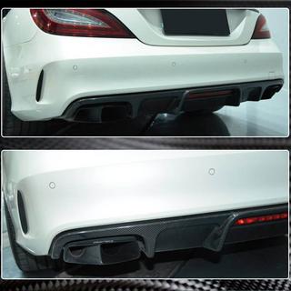 Diffuseur de Pare-chocs Arrière (pour Base/CLS63 AMG 2015-2018, Carbone) photo 3
