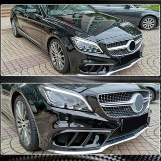 Couvre Pare-chocs Avant Carbone (pour AMG-Line SD 2015-2018) photo 3