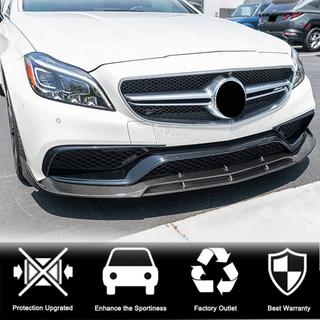 Lame avant de pare-chocs Lip V1 (pour CLS63 AMG SD 2015-2018, Carbone) photo 4