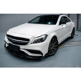 Lame avant Lip V2 pour pare-chocs (pour CLS63 AMG SD 2015-2018, Carbone) photo 3