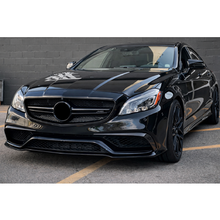 Couvre pare-chocs avant en carbone pour CLS63 AMG SD 2015-2018 photo 3