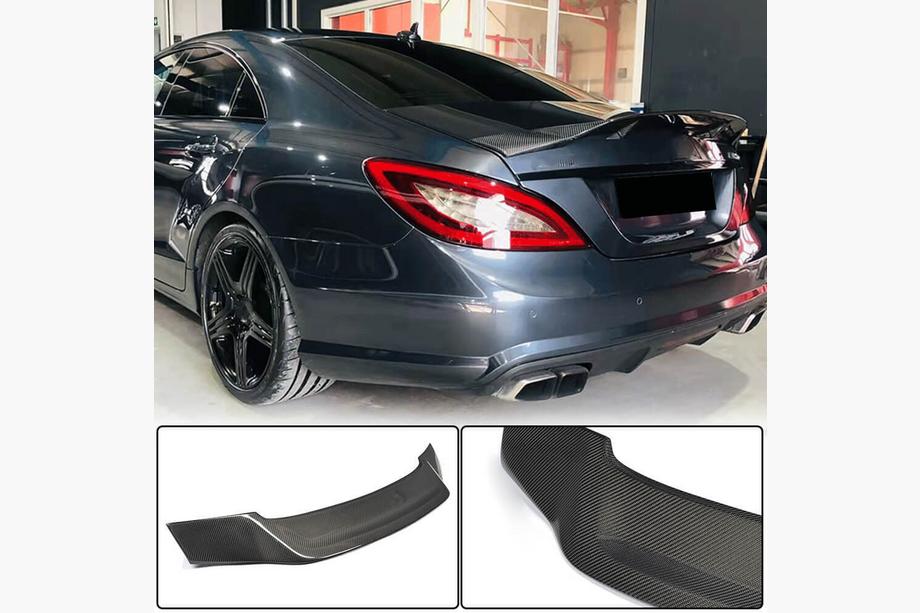 Mercedes CLS C218 2011-2018 Aileron V2 (pour SD, Carbone) Photo 10