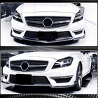Mercedes CLS C218 2011-2018 Lame avant pare-chocs V1 (pour CLS63 AMG SD 2011-2014, Carbone) photo 3
