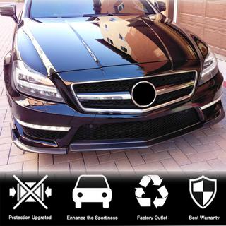 Lame avant pare-chocs V1 (pour CLS63 AMG SD 2011-2014, Carbone) photo 2
