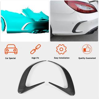 Couvre pare-chocs arrière (pour Base / CLS63 AMG SD 2015-2018, Carbone) photo 2
