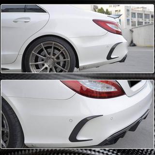 Couvre pare-chocs arrière (pour Base / CLS63 AMG SD 2015-2018, Carbone) photo 4