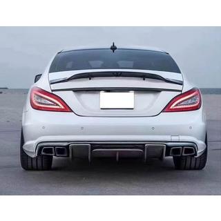 Diffuseur de pare-chocs arrière pour AMG-Line/CLS63 AMG 2011-2014, Carbone photo 2