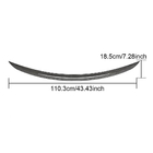 Mercedes CLA C118 2019- Aileron V2 (Carbone) photo 6
