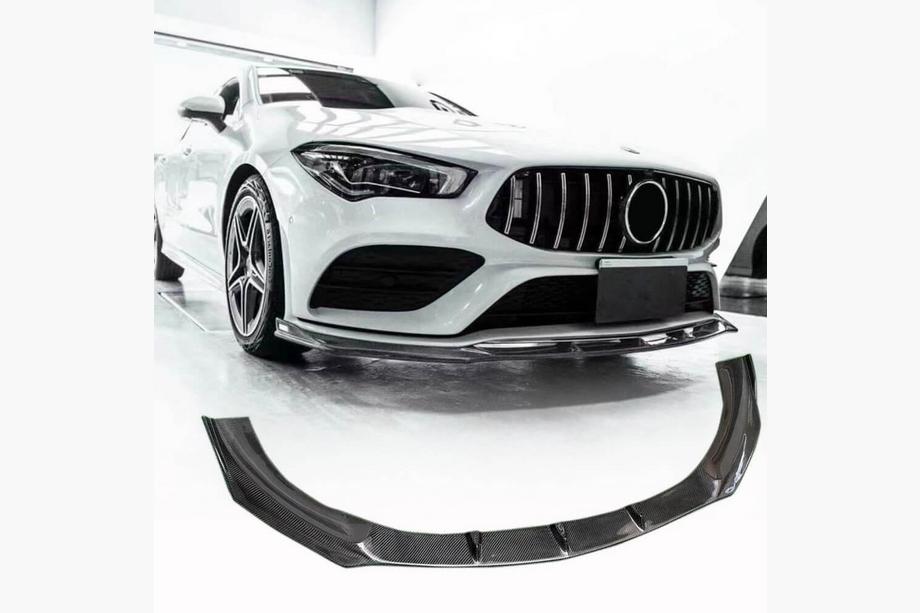 Mercedes CLA C118 2019- Lame avant pare-chocs (pour SD 2019-2022, Carbone) Photo 1