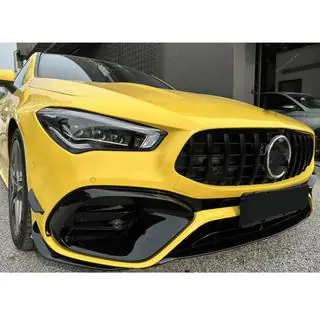 Extensions de pare-chocs avant (pour CLA45 AMG 2019-2022, ABS) photo 2