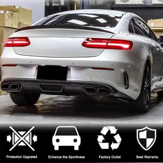 Diffuseur de Pare-chocs Arrière V1 pour AMG-Line 2017-2019 Carbone photo 3