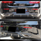 Mercedes E-class coupe C238 2016-2024 Diffuseur de Pare-Chocs Arrière V2 pour AMG-Line 2017-2019 Carbone photo 4
