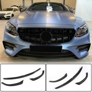 Lame avant pare-chocs pour AMG-Line 2017-2019 Carbone photo 1