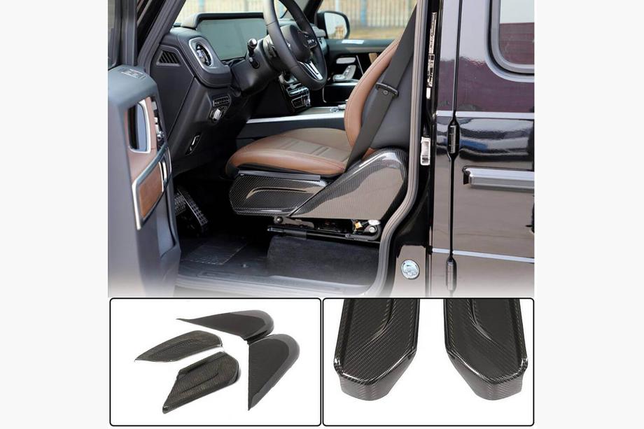 Mercedes G class W463 2018-2024 Couvre-sièges en Dry Carbon Photo 2
