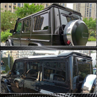 Mercedes G class W463 1990-2018 Aileron V1 (Carbone) photo 4