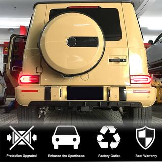 Diffuseur de Pare-chocs Arriere V1 pour G63 AMG, Carbone photo 3